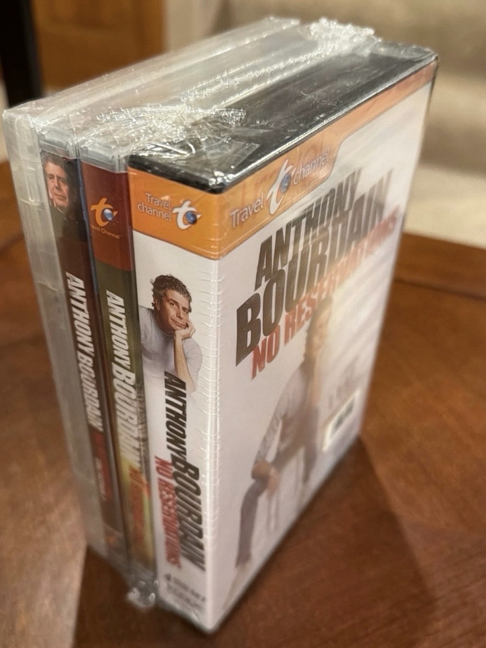 Anthony Bourdain NO RESERVATIONS Complete DVD Box Set - new in box